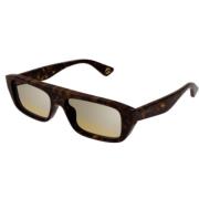 Stijlvolle zonnebril voor je look Gucci , Brown , Unisex