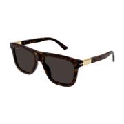 Stijlvolle zonnebril voor jouw look Gucci , Brown , Unisex