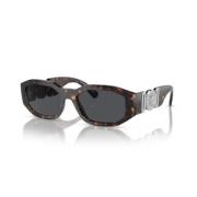 Luxe zonnebril voor stijlvolle uitstraling Versace , Brown , Unisex