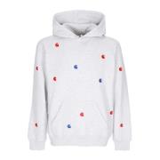 Heather Seek Sweat Hoodie Carhartt Wip , White , Heren