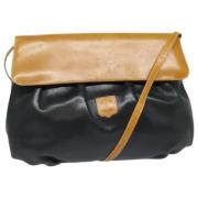 Pre-owned Leather celine-bags Celine Vintage , Black , Dames