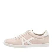 Pre-owned Leather sneakers Aquazzura Pre-owned , Pink , Dames