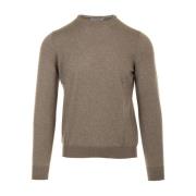 Dove Grey Sweater Paricollo Style Gran Sasso , Gray , Heren