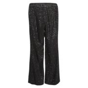 Pre-owned Silk bottoms Chanel Vintage , Black , Dames