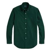 Katoenen geborduurd poloshirt Ralph Lauren , Green , Heren