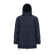 Impact Hooded Parka Herno , Blue , Heren