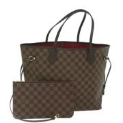 Pre-owned Canvas shoulder-bags Louis Vuitton Vintage , Brown , Dames