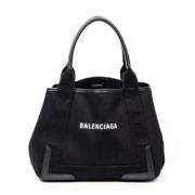 Pre-owned Canvas shoulder-bags Balenciaga Vintage , Black , Dames