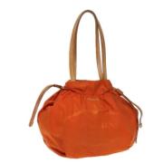 Pre-owned Nylon prada-bags Prada Vintage , Orange , Dames