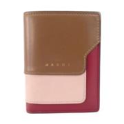 Pre-owned Leather wallets Marni Pre-owned , Brown , Dames