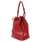 Pre-owned Leather louis-vuitton-bags Louis Vuitton Vintage , Red , Dam...