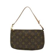 Pre-owned Fabric louis-vuitton-bags Louis Vuitton Vintage , Brown , Da...