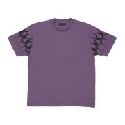 Flames Tee Paars/Zwart Vision OF Super , Purple , Heren