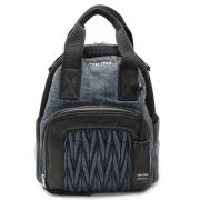 Pre-owned Leather backpacks Miu Miu Pre-owned , Blue , Dames