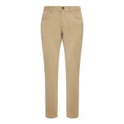 Cotton Stretch 5 Pockets Boggi Milano , Beige , Heren