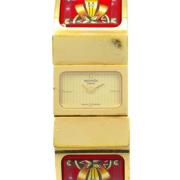 Pre-owned Yellow Gold watches Hermès Vintage , Yellow , Dames