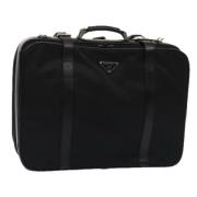 Pre-owned Nylon travel-bags Prada Vintage , Black , Dames