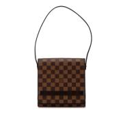 Pre-owned Canvas handbags Louis Vuitton Vintage , Brown , Dames