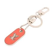 Pre-owned Metal key-holders Louis Vuitton Vintage , Orange , Dames