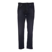 Slim Fit Zwarte Jeans Tokyo City Haikure , Black , Heren