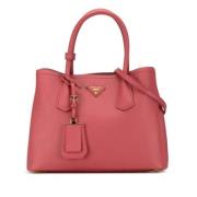 Pre-owned Leather prada-bags Prada Vintage , Pink , Dames