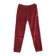 Burgundy Straight Hem Broek Champion , Red , Heren