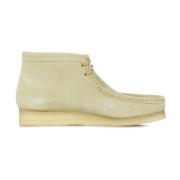 Maple Suède Wallabee Laars Clarks , Beige , Heren