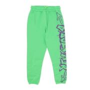 Lichtgewicht Heren Side Logo Sweatpants Disclaimer , Green , Heren