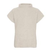 Kasjmier Wasbeer Pullover Trui Licht Beige Btfcph , Pink , Dames