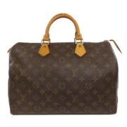 Pre-owned Fabric louis-vuitton-bags Louis Vuitton Vintage , Brown , Da...