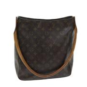 Pre-owned Canvas louis-vuitton-bags Louis Vuitton Vintage , Brown , Da...