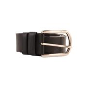 Pre-owned Leather belts Prada Vintage , Black , Dames