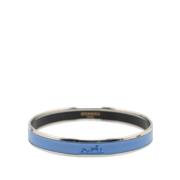 Pre-owned Metal bracelets Hermès Vintage , Blue , Dames