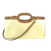 Pre-owned Fabric louis-vuitton-bags Louis Vuitton Vintage , Beige , Da...