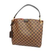 Pre-owned Fabric louis-vuitton-bags Louis Vuitton Vintage , Brown , Da...