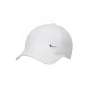 Stijlvolle Dri-FIT Club Hoed Nike , White , Unisex