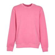 Stijlvolle Sweater Duster Script Mannen Carhartt Wip , Pink , Heren