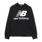 Logo Lichtgewicht Hoodie Pullover Zwart New Balance , Black , Heren