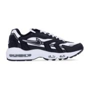 Wit/Zwart lage sneaker Air Max Nike , Black , Heren