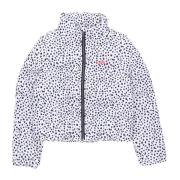 Dierenprint Puffer Donsjas Vans , White , Dames