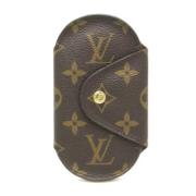 Pre-owned Fabric key-holders Louis Vuitton Vintage , Brown , Dames