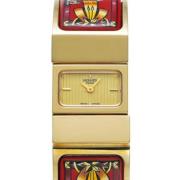 Pre-owned Yellow Gold watches Hermès Vintage , Yellow , Dames