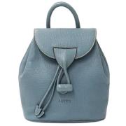 Pre-owned Leather backpacks Loewe Pre-owned , Blue , Dames