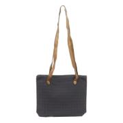 Pre-owned Canvas shoulder-bags Hermès Vintage , Black , Dames