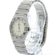 Pre-owned Stainless Steel watches Omega Vintage , Gray , Dames