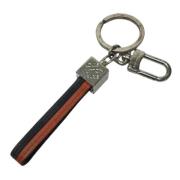 Pre-owned Leather key-holders Louis Vuitton Vintage , Orange , Dames