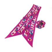 Pre-owned Fabric scarves Chanel Vintage , Multicolor , Dames