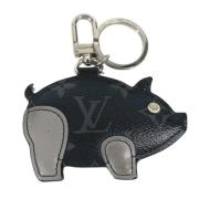 Pre-owned Fabric key-holders Louis Vuitton Vintage , Black , Heren