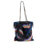 Pre-owned Leather chanel-bags Chanel Vintage , Multicolor , Dames