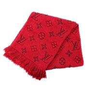 Pre-owned Fabric scarves Louis Vuitton Vintage , Red , Dames